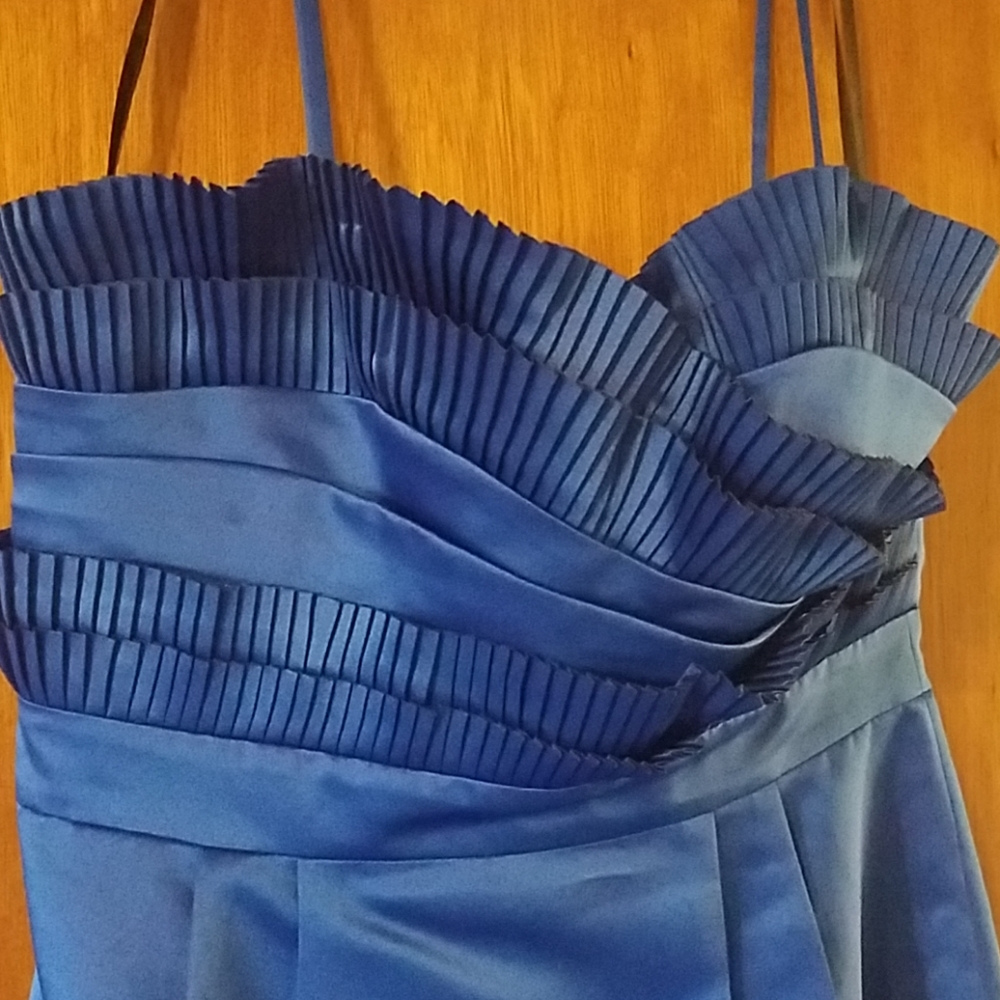 Calvin Klein Blue Cocktail Dress - Picture 2 of 3